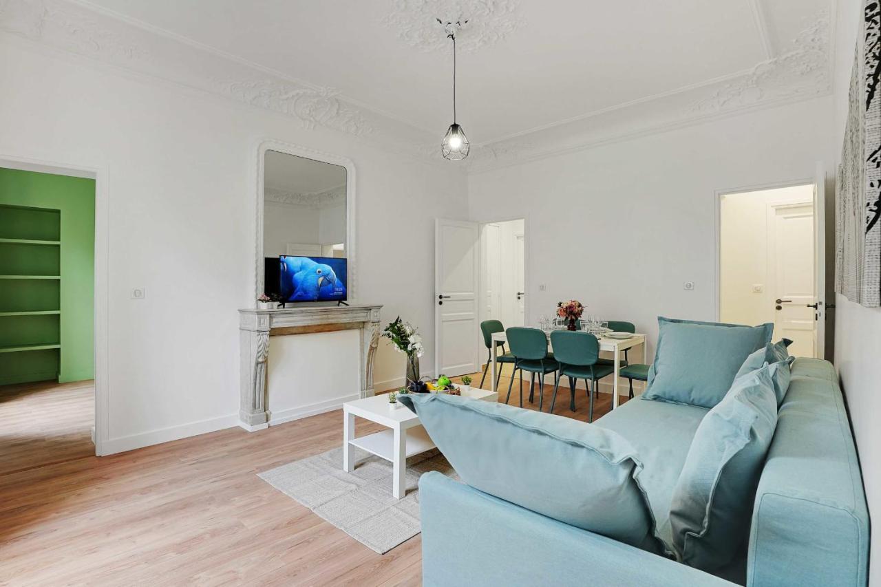 Ferienwohnung Magnificent Flat - 3Br-8P - Montorgueil Paris Exterior foto